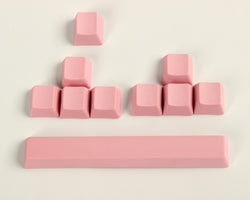 Blank PBT OEM Blank Keycap Set - Pink