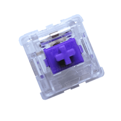 DUROCK Medium Tactile Clear Purple 62g Switch Sample - 