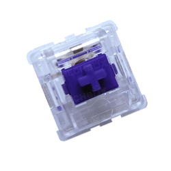 DUROCK Medium Tactile Clear Purple 67g Switch Sample - 