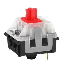 Kailh Long Hua Traditional Red Switch Sample (Black/Clear Housing)