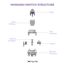 Wuque Studio WS Morandi Switch (10 Switches)