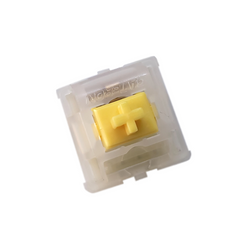 Gateron Cap Milky Yellow V2 Linear Switch Sample