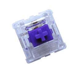 DUROCK Medium Tactile Clear Purple 65g Switch Sample - 