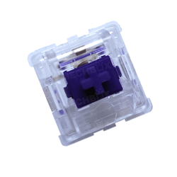 DUROCK Medium Tactile Clear Purple 78g Switch Sample - 