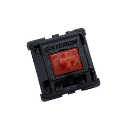 Gateron Red Switch Sample (Black Housing) - All Black - 
