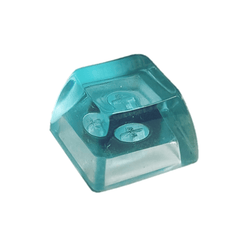 Light Blue Clear SA Keycap - Mechbox