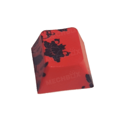Red Flower Keycap - Mechbox