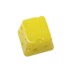 Resin Cheese Keycap - Single Keycap