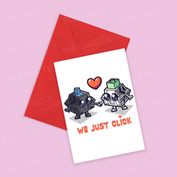 We Just Click Valentines Day/Greetings Card - Greetings 
